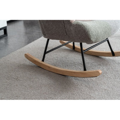 Wingback Rocking Chair, solid wood rockers