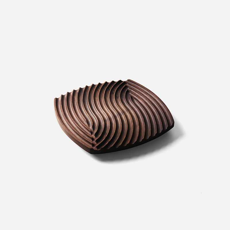 Solid Wood Catch-All Tray, medium walnut