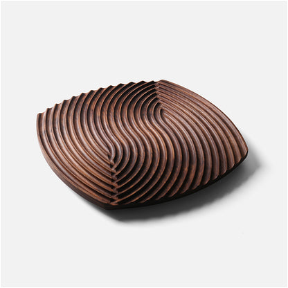 Solid Wood Catch-All Tray in black walnut