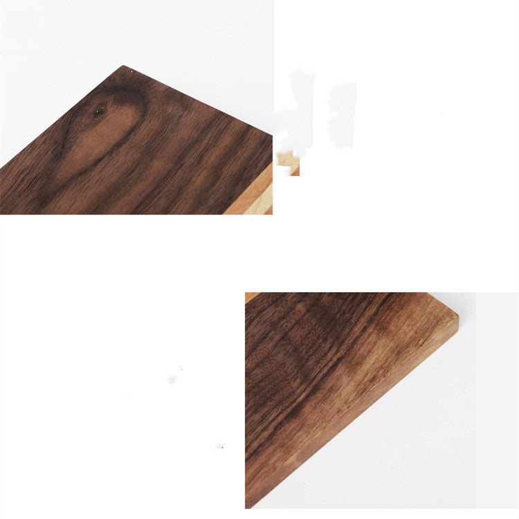 Black Walnut Bookend, base detail